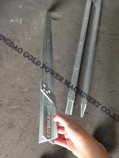 	Welding And Galvaned Angle Iron Spike Ground Spike Grounding Rod Spike